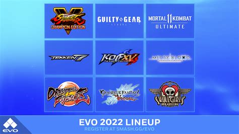 List of Evolution Championship Series champions .